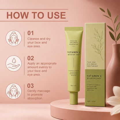 Niacinamide Face & Eye Moisturizer – Lightweight Hydrating Cream for Smooth Skin