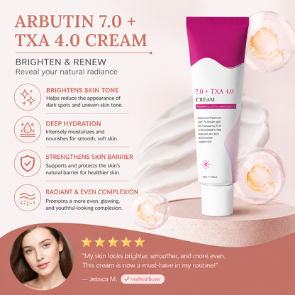 Arbutin Brightening Face Cream – Hydrating Formula for Radiant Skin