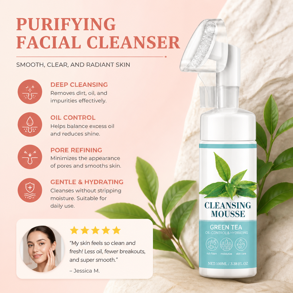 Purifying Facial Cleanser – Smooth, Clear, and Radiant Skin