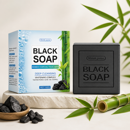 Charcoal Collagen Cleansing Bar – Deep-Cleansing Formula for Fresh, Balanced Skin