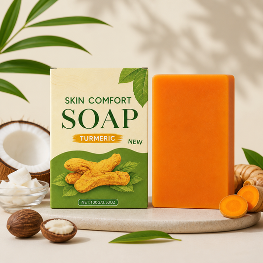 Turmeric & Shea Cleansing Bar – Nourishing Formula for Soft, Fresh Skin