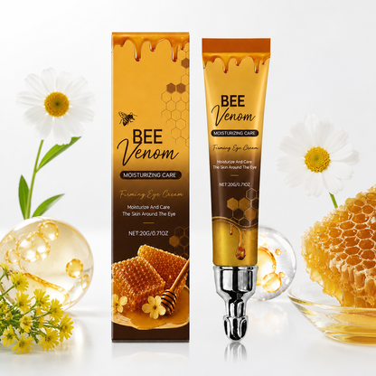Bee Venom & Hyaluronic Acid Firming Eye Cream for Smooth, Hydrated Skin