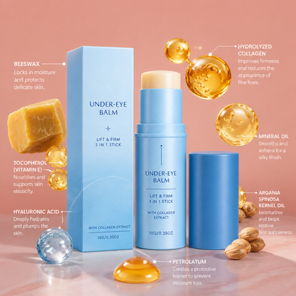 Hydrating Collagen Eye Balm Stick for Smooth, Refreshed Eyes