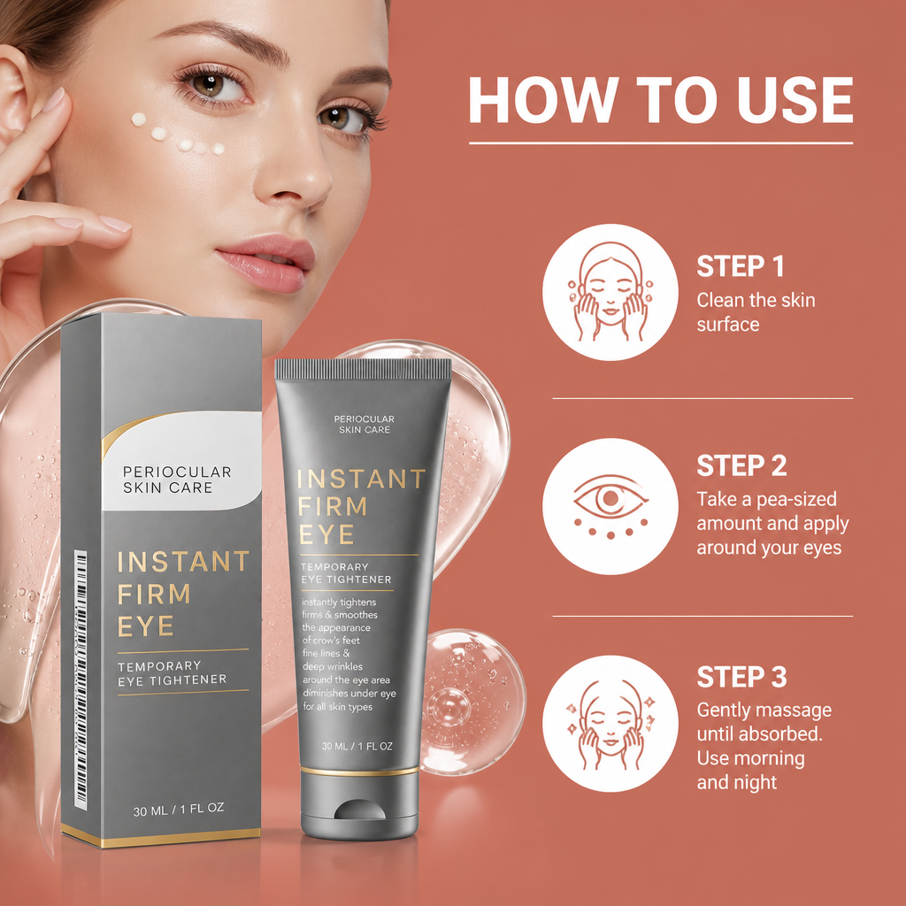 Collagen Eye Cream with Hyaluronic Acid for Hydrated Smooth Looking Skin