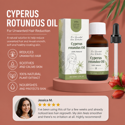 Cyperus Rotundus Oil – Naturally Derived Formula for Smooth Skin Care