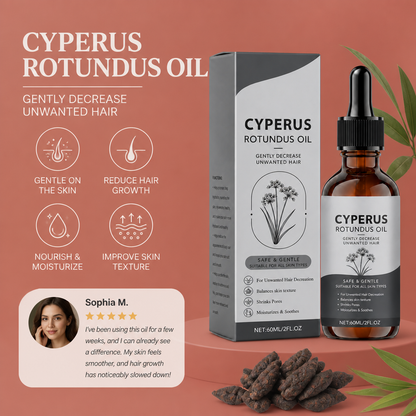 Cyperus Rotundus Oil for Smooth Skin After Hair Removal