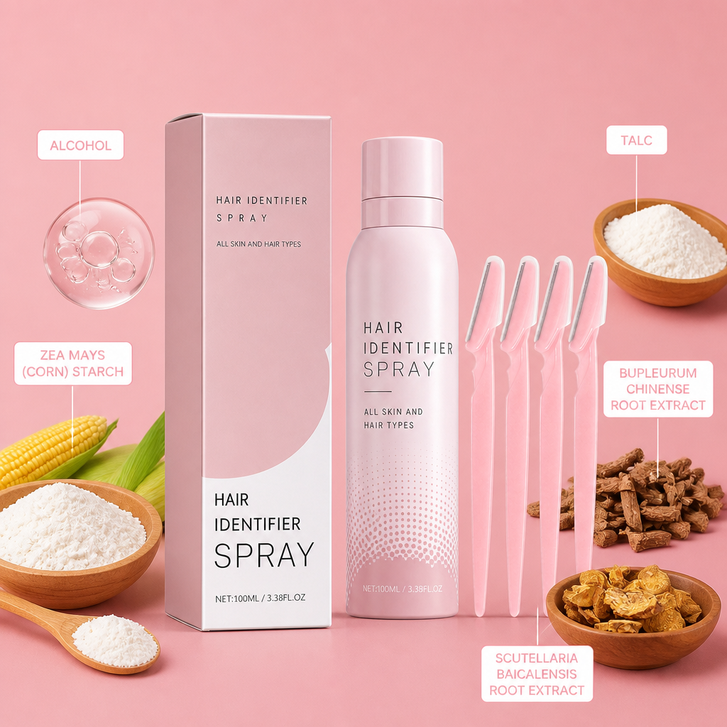 Gentle Facial Hair Removal Spray for Smooth Looking Skin