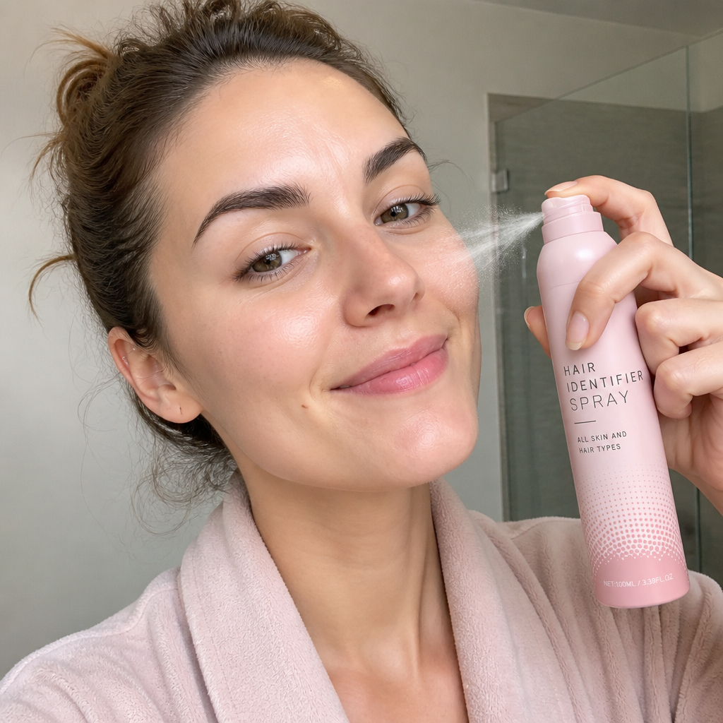 Gentle Facial Hair Removal Spray for Smooth Looking Skin