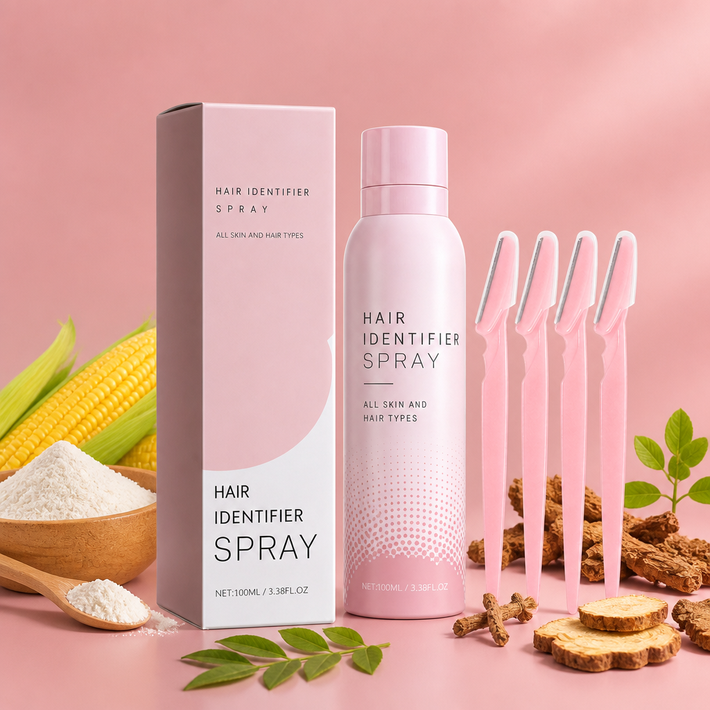 Gentle Facial Hair Removal Spray for Smooth Looking Skin