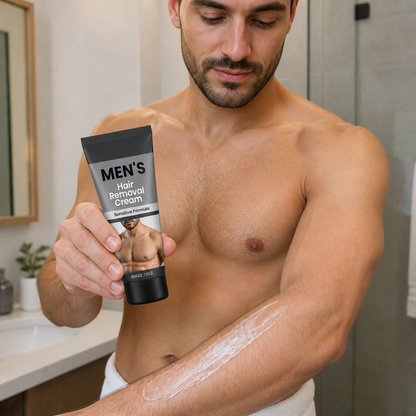 Gentle Men’s Hair Removal Cream for Easy Grooming