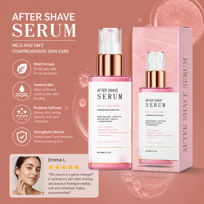 After Shave Serum – Soothing Formula for Smooth Comfortable Skin