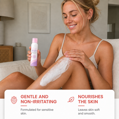 Gentle Hair Removal Mousse – Smooth Skin Care Formula