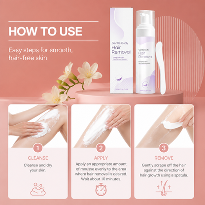 Nourishing Hair Removal Foam – Smooth Skin Care Solution