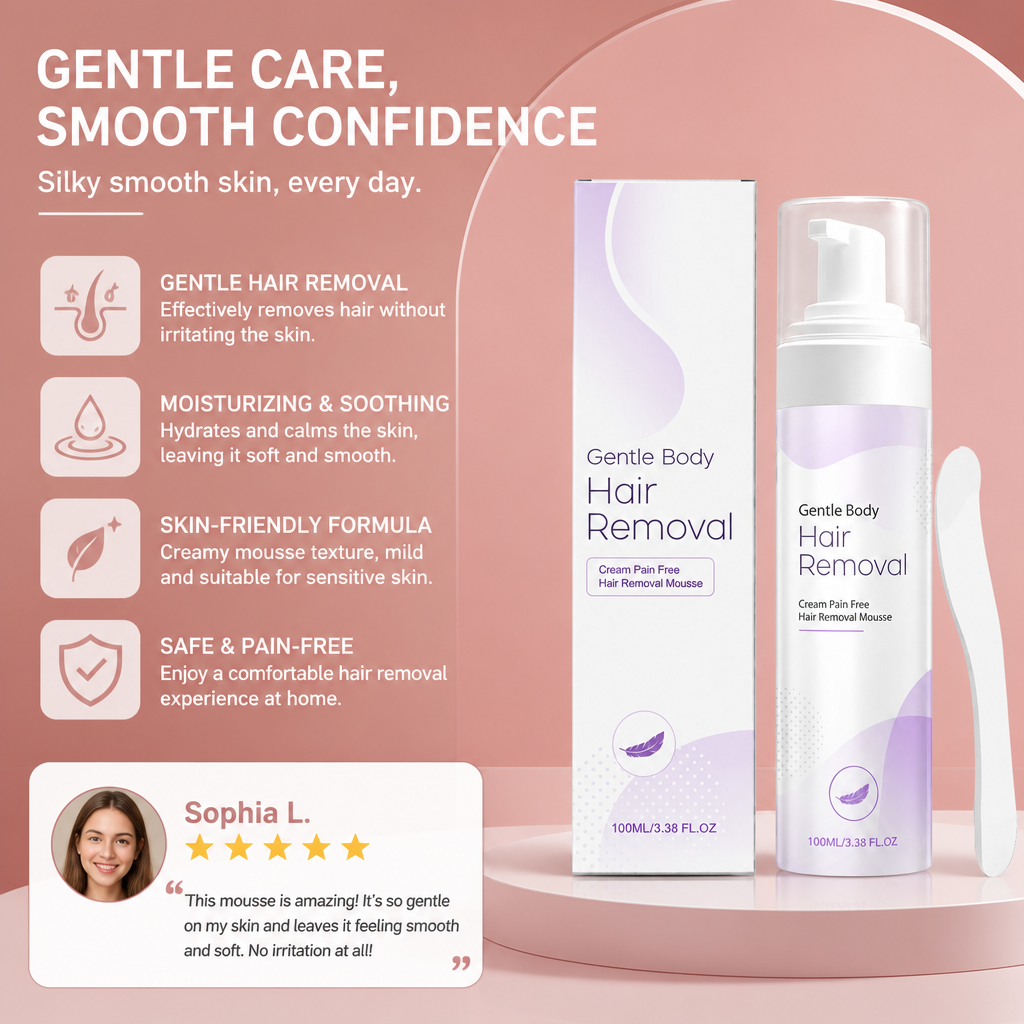 Nourishing Hair Removal Foam – Smooth Skin Care Solution