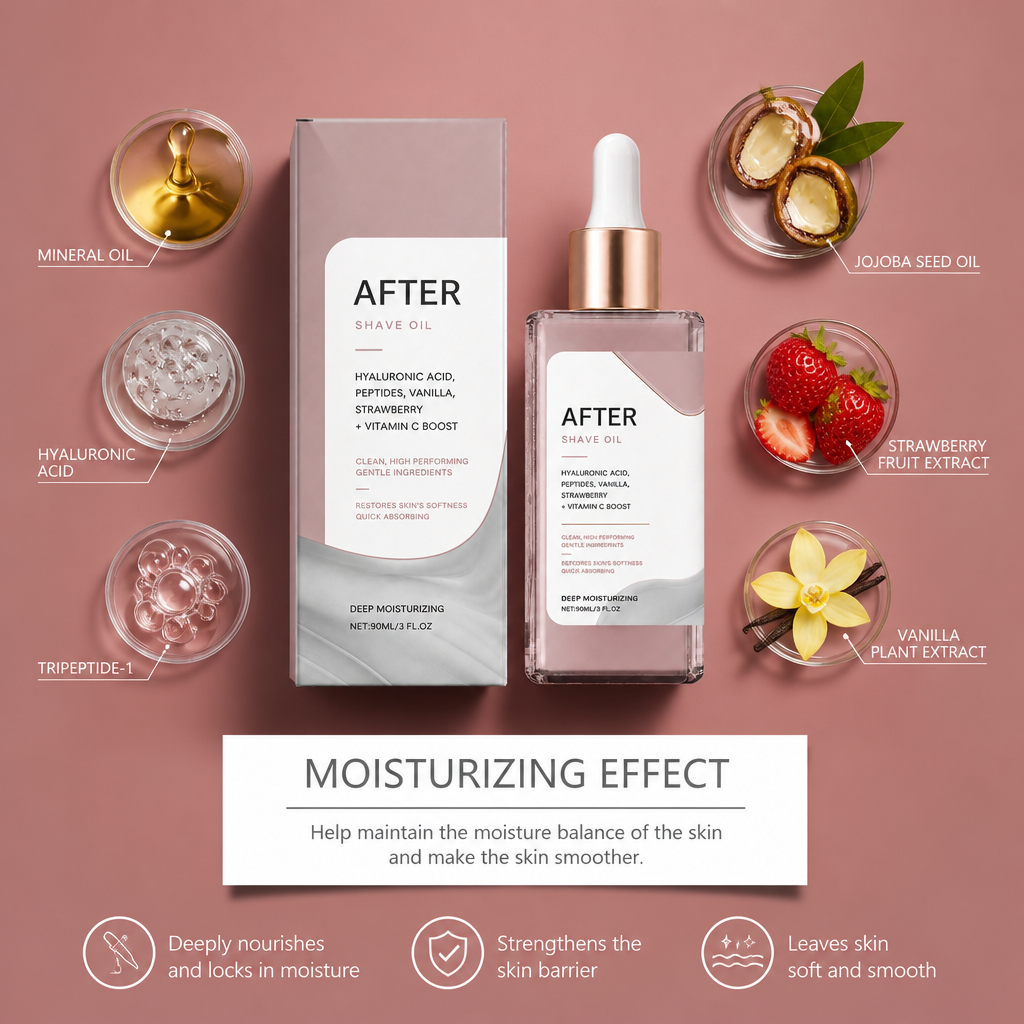 Post Hair Removal Repair Oil – Moisturizing Care For Smooth Skin