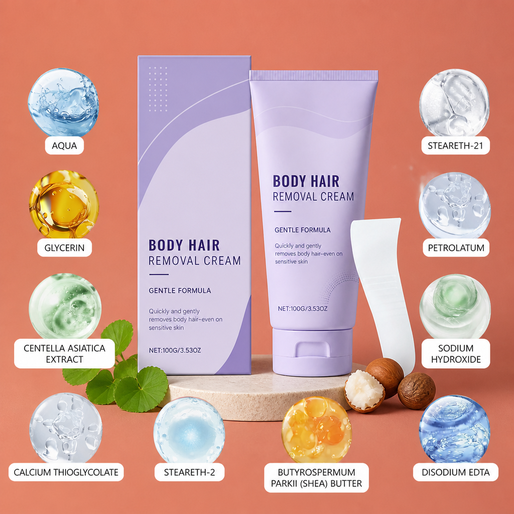 Silky Hair Removal Cream – Gentle Moisturizing Care Formula