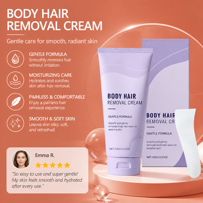 Silky Hair Removal Cream – Gentle Moisturizing Care Formula
