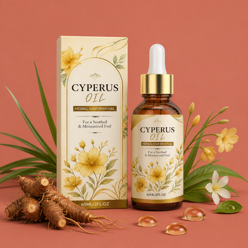 Cyperus Rotundus Hair Removal Oil – Smooth Skin Care Formula