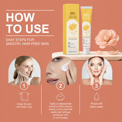 Smooth Skin Hair Removal Cream – Moisturizing Gentle Formula