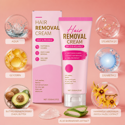Soft Skin Hair Removal Cream – Gentle Hydrating Formula