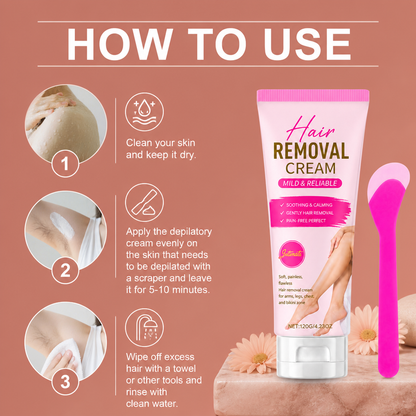 Soft Skin Hair Removal Cream – Gentle Hydrating Formula