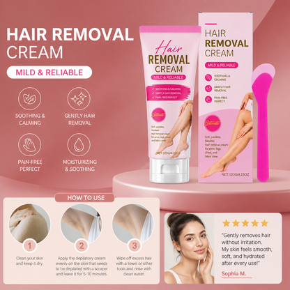 Soft Skin Hair Removal Cream – Gentle Hydrating Formula