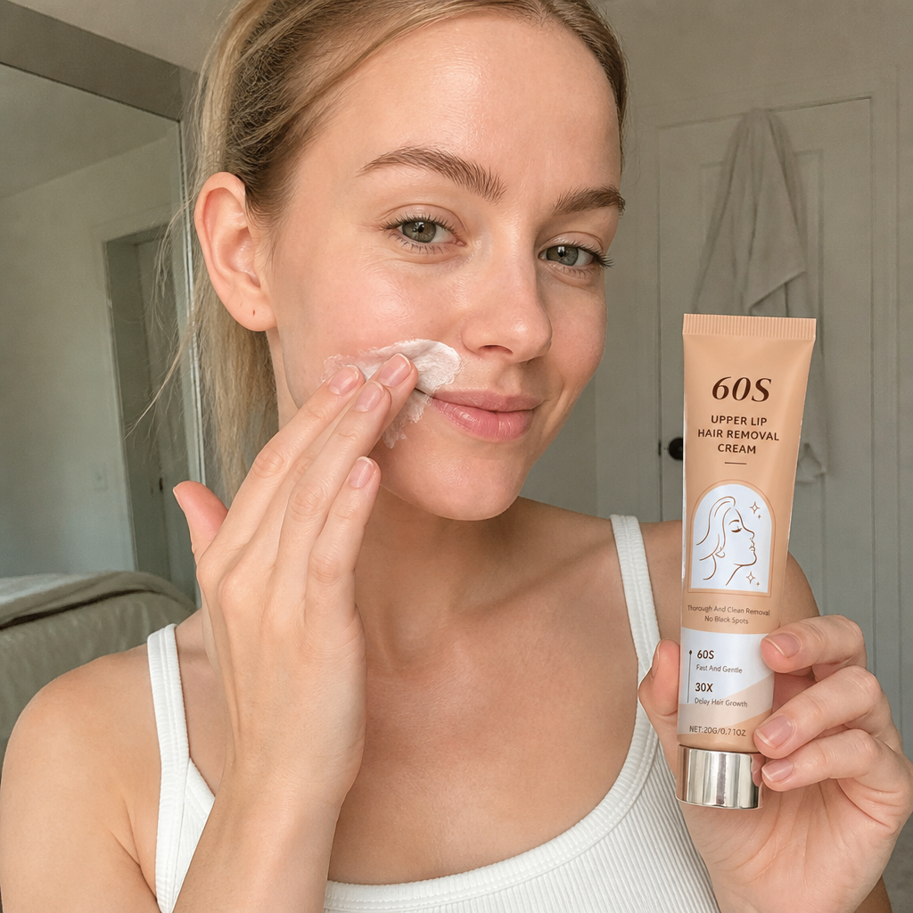 Upper Lip Hair Removal Cream – Gentle Moisturizing Care Formula