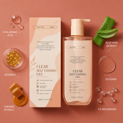 Natural Self-Tanning Moisturizer – Hydrating Glow For Even Skin Tone