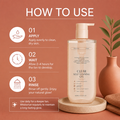 Natural Self-Tanning Moisturizer – Hydrating Glow For Even Skin Tone