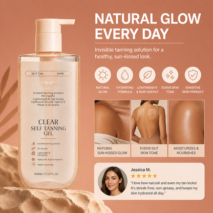 Natural Self-Tanning Moisturizer – Hydrating Glow For Even Skin Tone