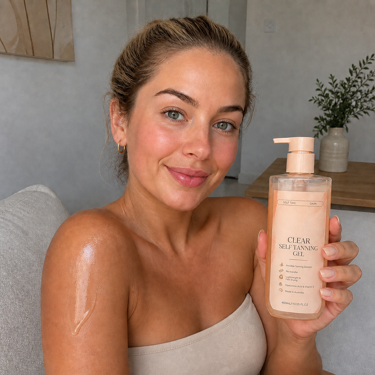 Natural Self-Tanning Moisturizer – Hydrating Glow For Even Skin Tone