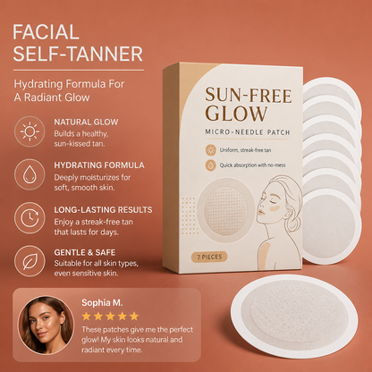 Facial Self-Tanner Serum – Hydrating Formula For A Radiant Glow