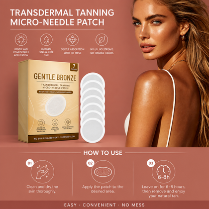 Micro Needle Self-Tanning Patch – Natural Bronze Glow With Hydration Care