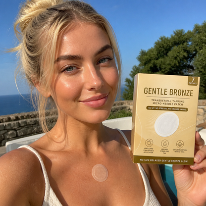 Micro Needle Self-Tanning Patch – Natural Bronze Glow With Hydration Care