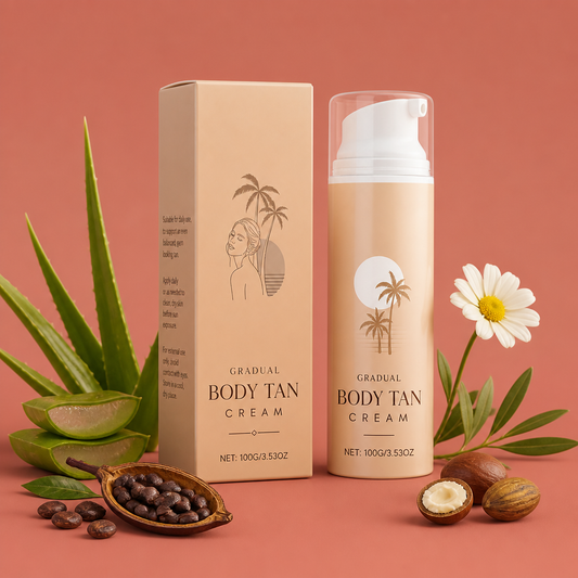 Self-Tanning Body Cream – Hydrating Formula For A Natural Bronze Glow