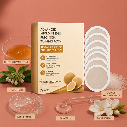 Self-Tanning Facial Patch – Microneedle Glow With Hydrating Care