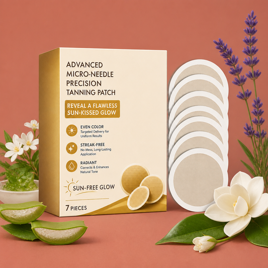 Self-Tanning Facial Patch – Microneedle Glow With Hydrating Care