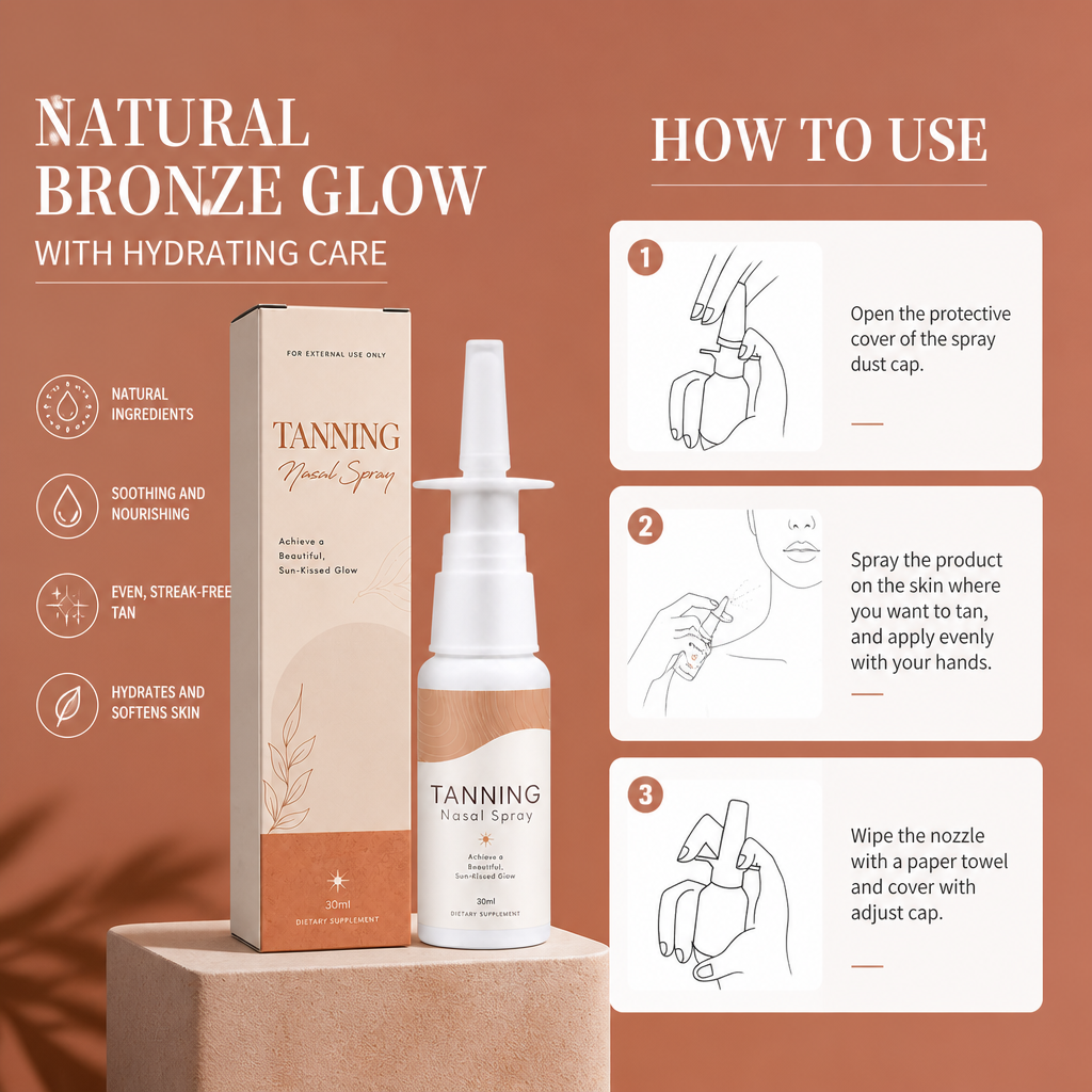 Self-Tanning Spray – Natural Bronze Glow With Hydrating Care