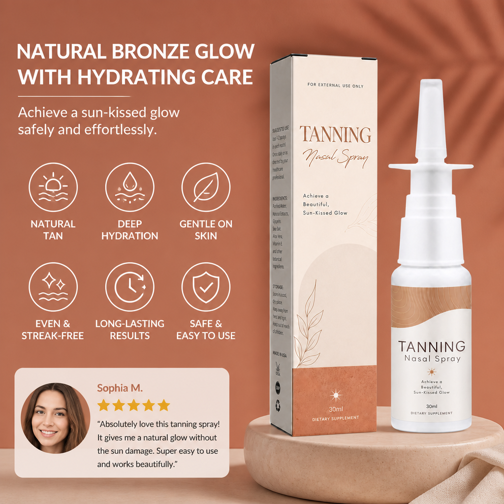 Self-Tanning Spray – Natural Bronze Glow With Hydrating Care
