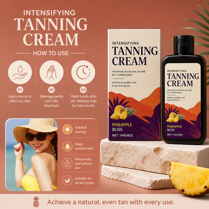 Intensifying Self-Tanning Cream – Gradual Bronze Glow With Moisture Care