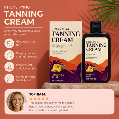 Intensifying Self-Tanning Cream – Gradual Bronze Glow With Moisture Care