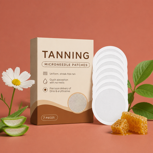 Microneedle Self-Tanning Patch – Natural Bronze Glow With Moisture Care