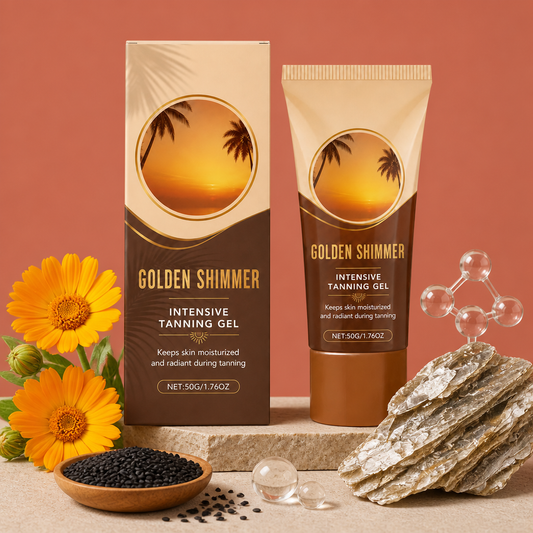Golden Shimmer Tanning Gel – Bronze Glow With Moisturizing Care