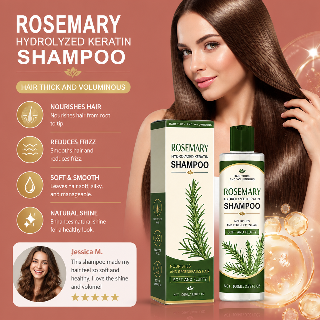 Rosemary Keratin Hair Mask – Nourishing Repair Care For Smooth Hair