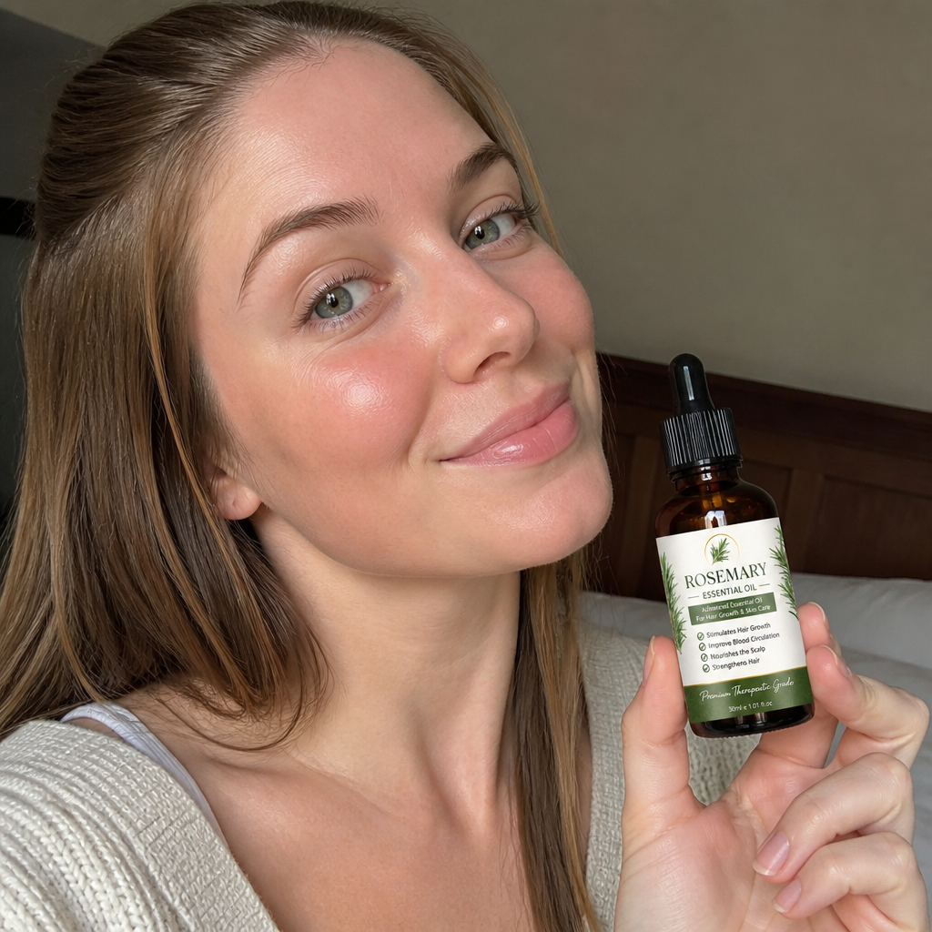 Rosemary & Ginger Hair Care Oil – Nourishing Formula For Stronger-Looking Hair