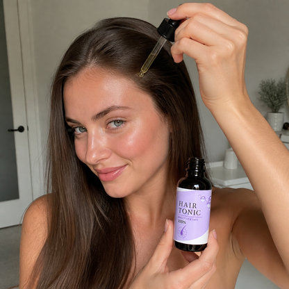 Turmeric & Rosemary Scalp Care Oil – Nourishing Hair Treatment Formula