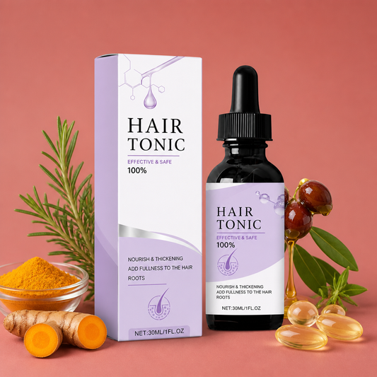 Turmeric & Rosemary Scalp Care Oil – Nourishing Hair Treatment Formula