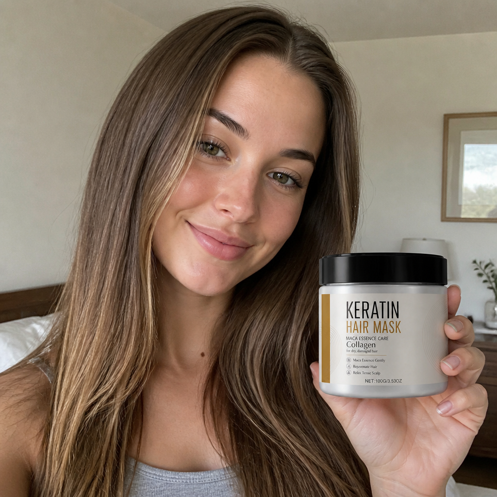 Keratin Hair Mask – Deep Conditioning Formula For Smooth, Glossy Hair
