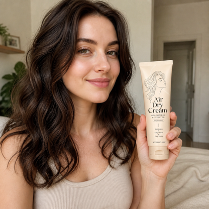 Air Dry Hair Cream – Lightweight Nourishing Styling For Soft Waves