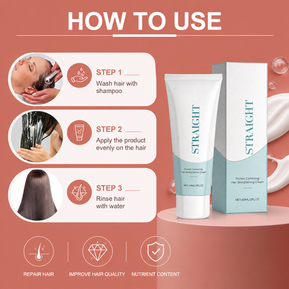 Protein Hair Smoothing Treatment – Nourishing Formula For Silky Hair